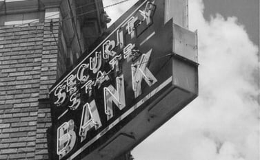 Glencoe Bank Sign-1
