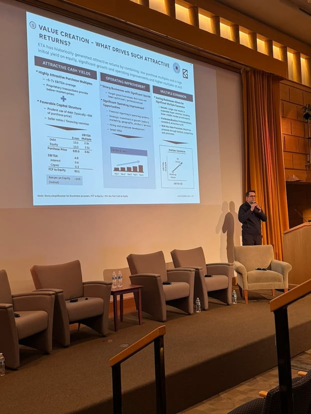 Steve Ressler speaking at Minnesota Carlson ETA conference