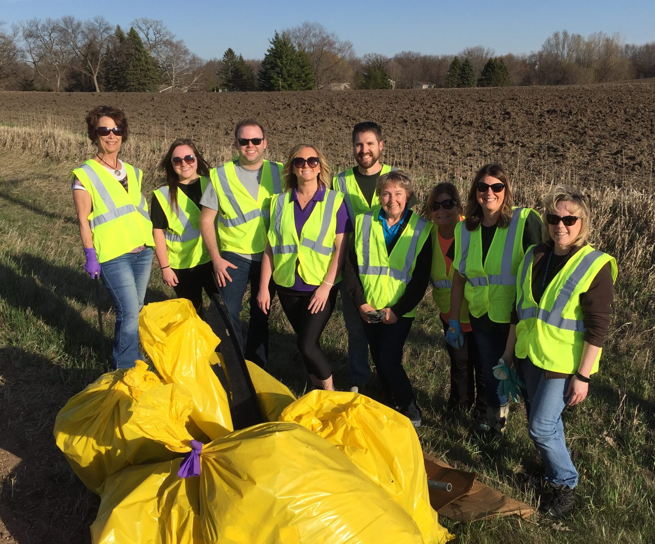 adopt a highway workers