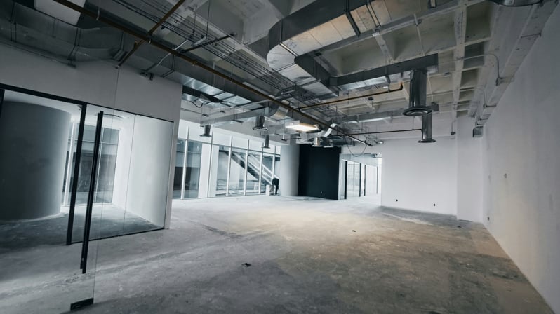 office building under construction