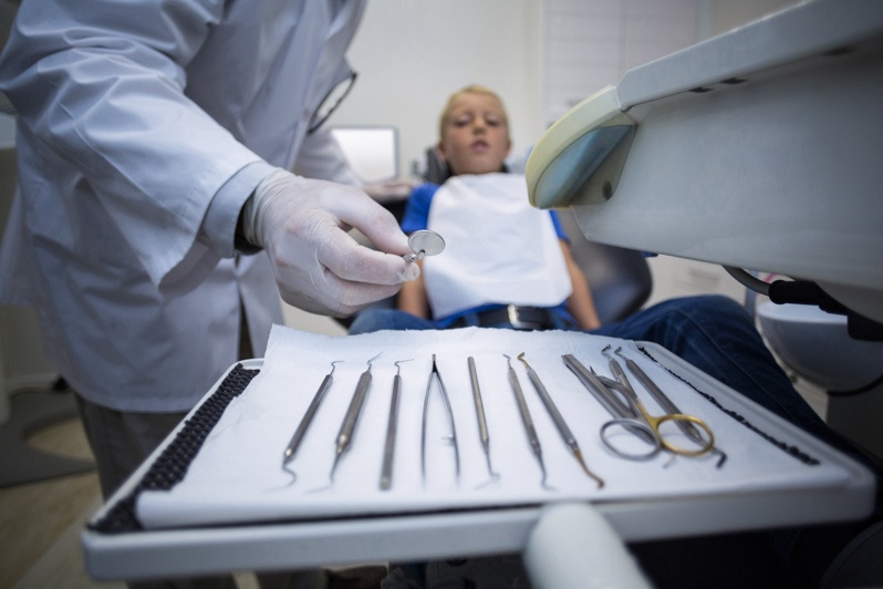 A patient being seen at a Minnesota medical practice